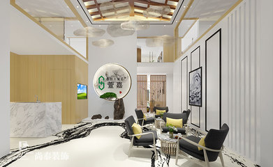 200㎡時尚風女性用品展廳+辦公室裝修效果圖-商場店鋪裝修-深圳尚泰裝飾設(shè)計