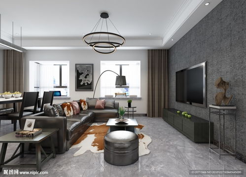 法式室內裝飾設計圖片